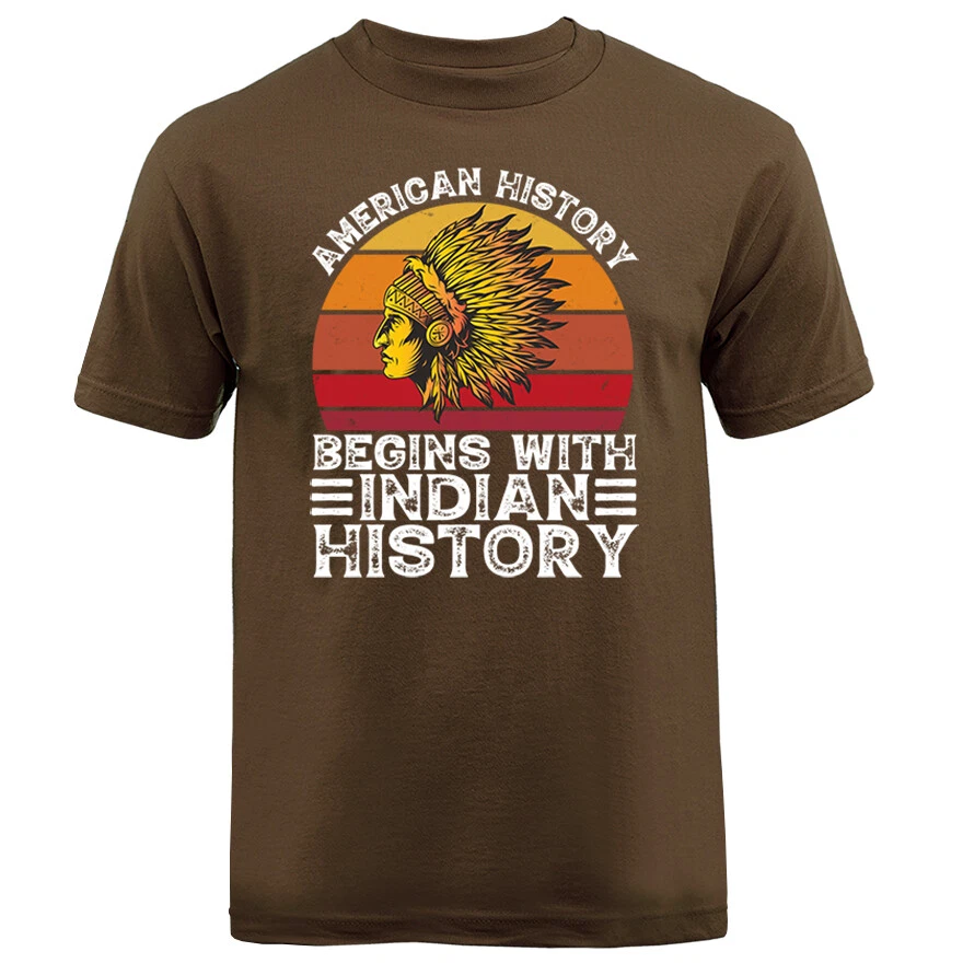 printed brown tshirt