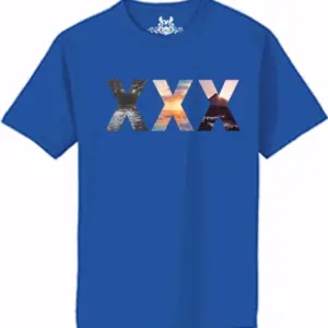 printed dark blue tshirt